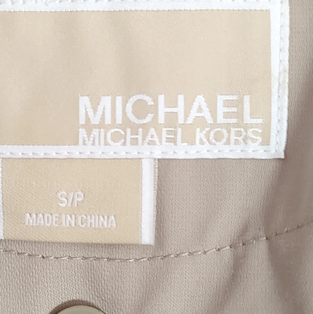 Michael Kors Light Tan Trench Coat